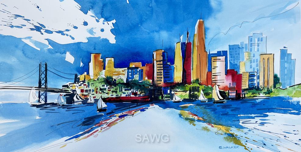 City by the Bay by Sandy Walker